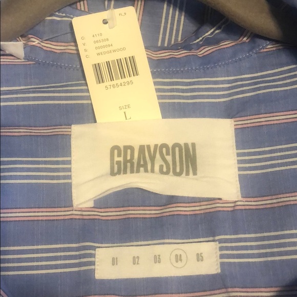 🆕Anthro Grayson The Hero Buttondown Classic Shirt - Picture 2 of 7
